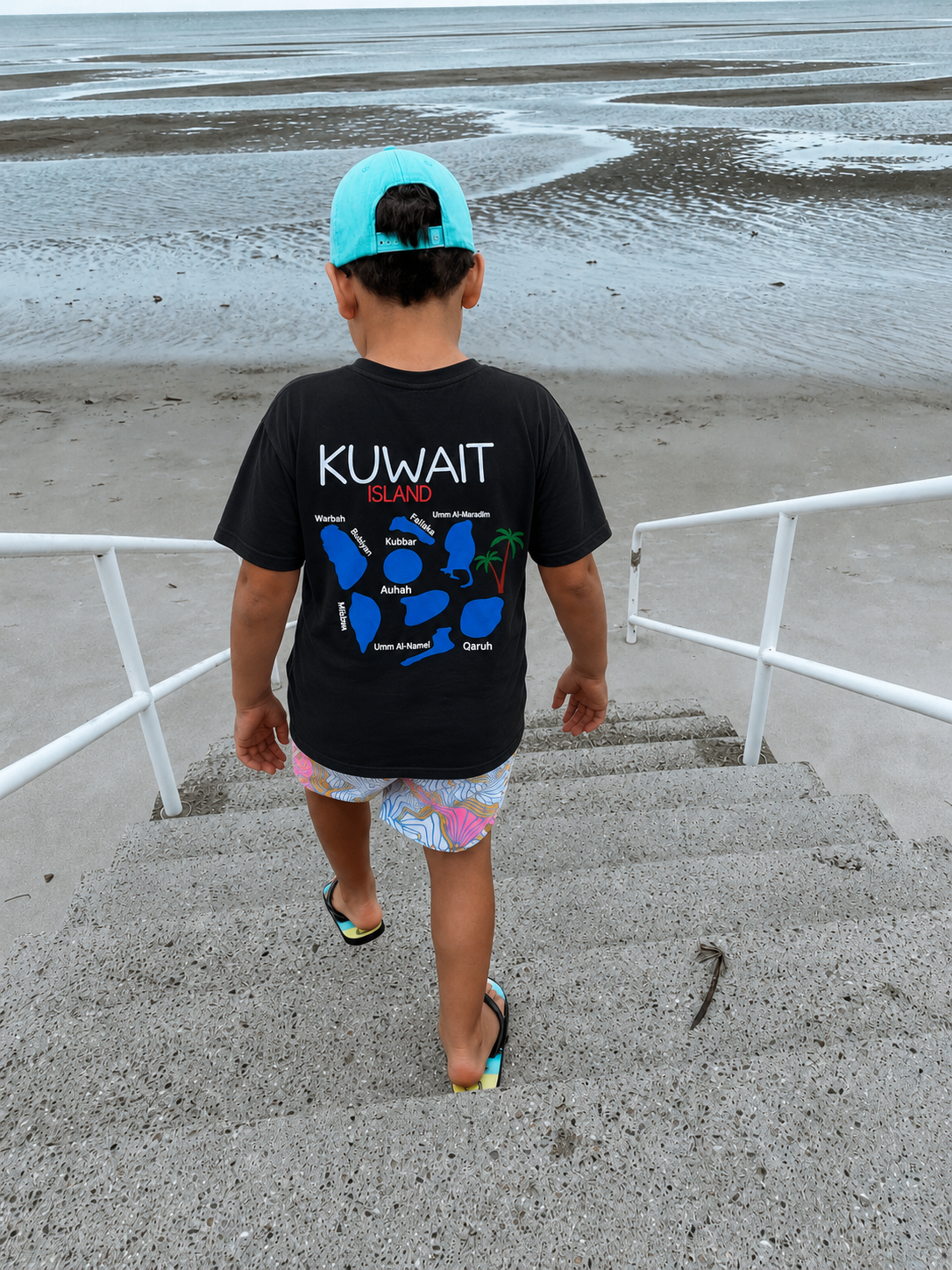Kuwait Islands Kids T-Shirt